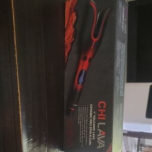 Lava Red Ceramic Spin N Curl